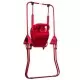 Leagan pentru copii Top Kids cu spatar reglabil Red Mini Leagan pentru copii Top Kids cu spatar reglabil Red Mini