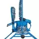 Leagan pentru copii Top Kids cu spatar reglabil si bara detasabila Blue Hearts Leagan pentru copii Top Kids cu spatar reglabil si bara detasabila Blue Hearts