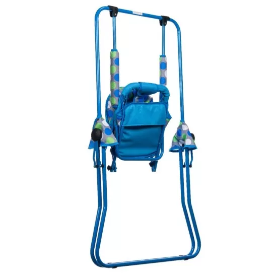 Leagan pentru copii Top Kids pentru interior si exterior Blue Dots Leagan pentru copii Top Kids pentru interior si exterior Blue Dots