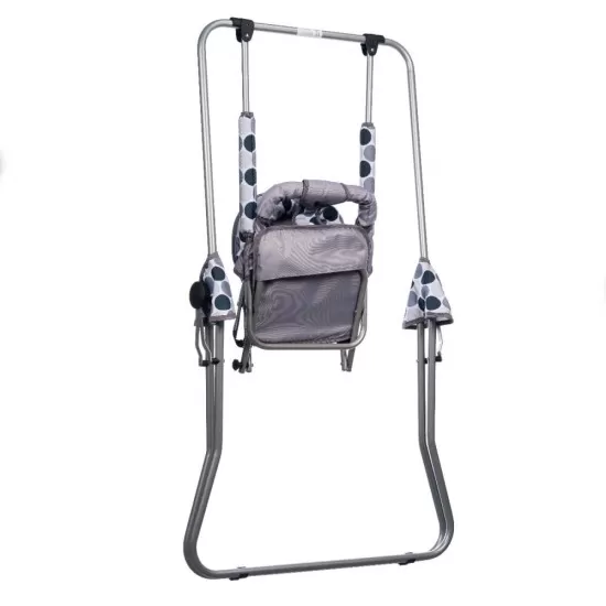 Leagan pentru copii Top Kids pentru interior si exterior Grey Dots Leagan pentru copii Top Kids pentru interior si exterior Grey Dots