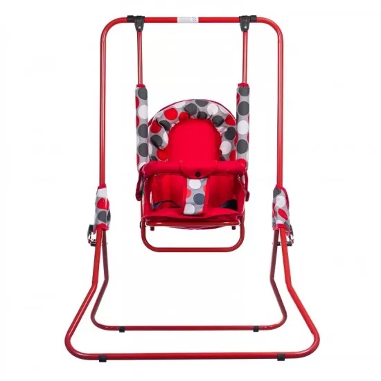 Leagan pentru copii Top Kids pentru interior si exterior Red Dots Leagan pentru copii Top Kids pentru interior si exterior Red Dots