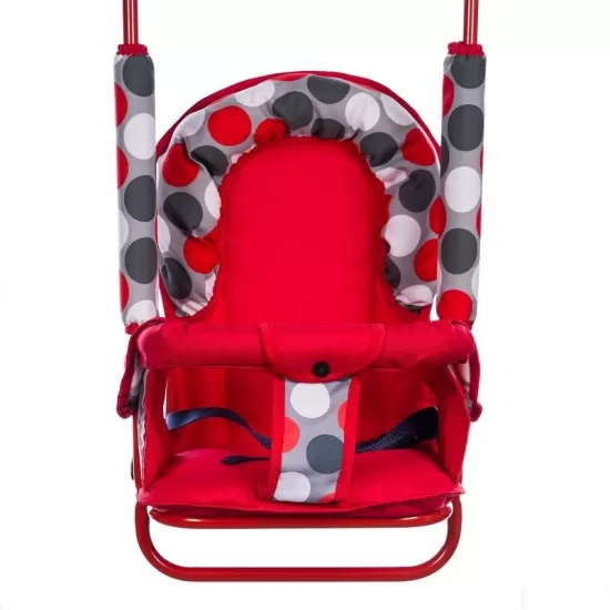 Leagan pentru copii Top Kids pentru interior si exterior Red Dots Leagan pentru copii Top Kids pentru interior si exterior Red Dots