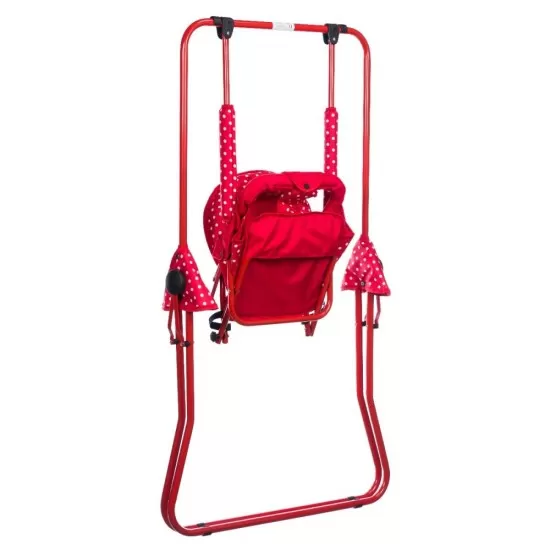 Leagan pentru copii Top Kids pentru interior si exterior Red Mini Leagan pentru copii Top Kids pentru interior si exterior Red Mini