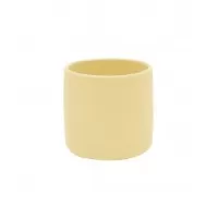 Pahar pentru copii Minikoioi 100% Premium Silicone Mini Cup Mellow Yellow