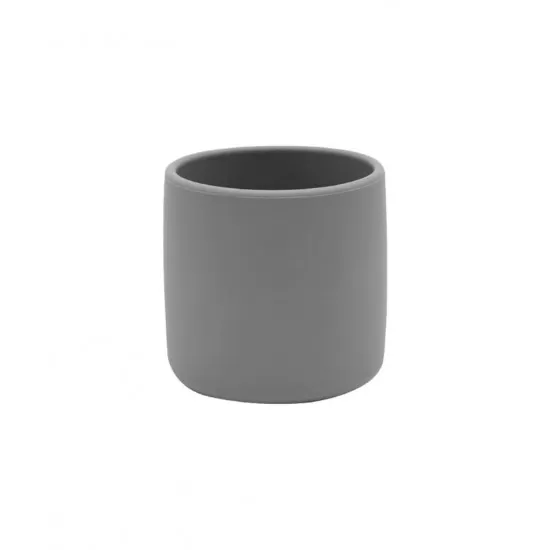 Pahar pentru copii Minikoioi 100% Premium Silicone Mini Cup Powder Grey