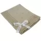 Paturica botez Eko 100% bumbac 80x70 cm Bej Paturica botez Eko 100% bumbac 80x70 cm Bej