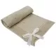 Paturica botez Eko 100% bumbac 80x70 cm Bej Paturica botez Eko 100% bumbac 80x70 cm Bej