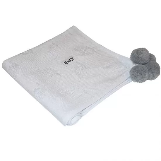 Paturica din bambus Eko 80x80 cm White Paturica din bambus Eko 80x80 cm White