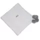Paturica din bambus Eko 80x80 cm White Paturica din bambus Eko 80x80 cm White