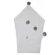 Paturica din bambus Eko 80x80 cm White Paturica din bambus Eko 80x80 cm White