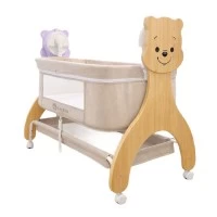 Patut Multifunctional cu leganare electrica, sunete si Bluetooth, AppeKids Buggy 