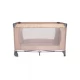 Patut pliabil bebelusi 60x120 cm Momi Belove Beige