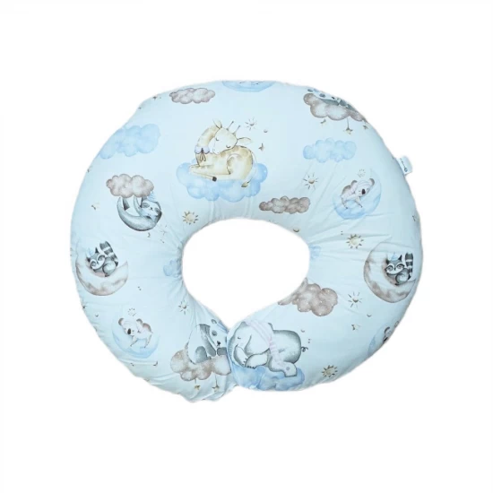 Perna pentru alaptare, 100% Bumbac, 60X60 cm, Appekids - Clouds Perna pentru alaptare, 100% Bumbac, 60X60 cm, Appekids - Clouds