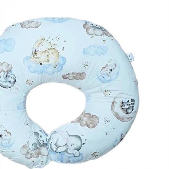 Perna pentru alaptare, 100% Bumbac, 60X60 cm, Appekids - Clouds Perna pentru alaptare, 100% Bumbac, 60X60 cm, Appekids - Clouds