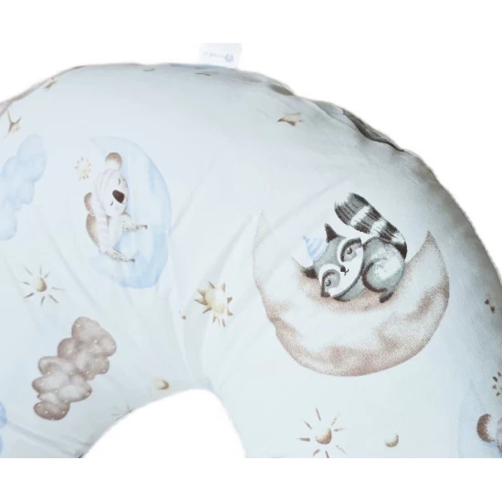Perna pentru alaptare, 100% Bumbac, 60X60 cm, Appekids - Clouds Perna pentru alaptare, 100% Bumbac, 60X60 cm, Appekids - Clouds