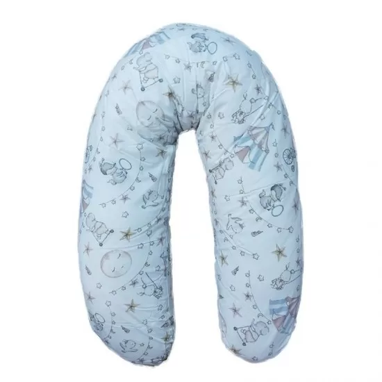 Perna pentru gravida, Fibre din silicon, 180 cm, Appekids - Circus Perna pentru gravida, Fibre din silicon, 180 cm, Appekids - Circus