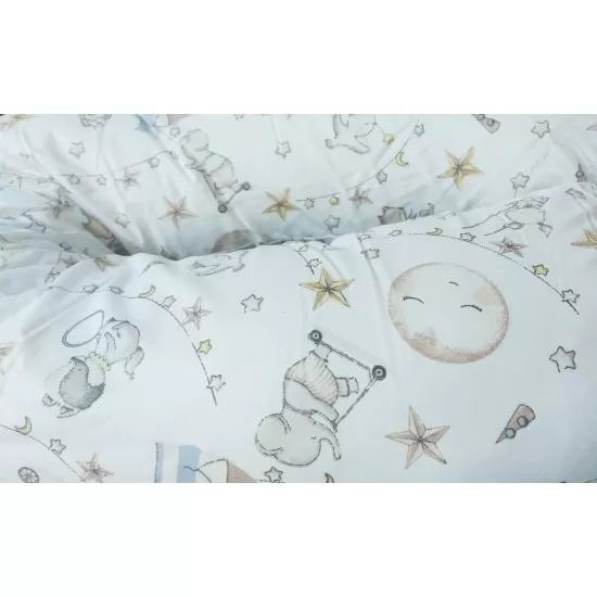 Perna pentru gravida, Fibre din silicon, 180 cm, Appekids - Circus Perna pentru gravida, Fibre din silicon, 180 cm, Appekids - Circus