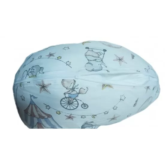 Perna pentru gravida, Fibre din silicon, 180 cm, Appekids - Circus Perna pentru gravida, Fibre din silicon, 180 cm, Appekids - Circus