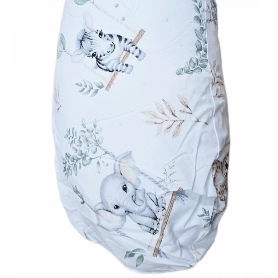 Perna pentru gravida, Fibre din silicon, 180 cm, Appekids - Safari Perna pentru gravida, Fibre din silicon, 180 cm, Appekids - Safari
