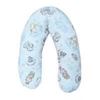 Perna pentru gravida, Fibre din silicon, 180 cm, Appekids - Clouds