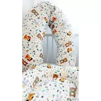Perna pentru gravida cu fibre din silicon 180 cm Eko Forest