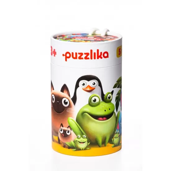 Puzzle 5 in 1 Cubika Familia Potrivita Puzzle 5 in 1 Cubika Familia Potrivita