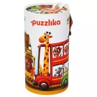 Puzzle Cubika Masinutele cu prieteni