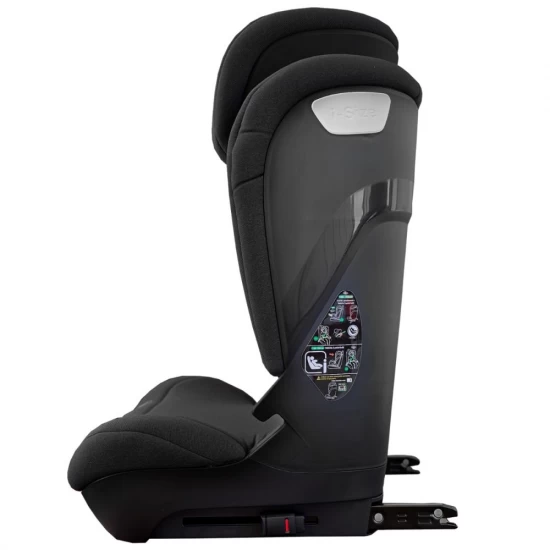 Scaun auto Appekids cu Isofix I-Size 100 -150 cm Q-Fix Black