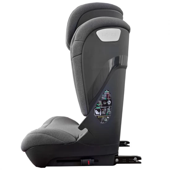 Scaun auto Appekids cu Isofix I-Size 100 -150 cm Q-Fix Grey