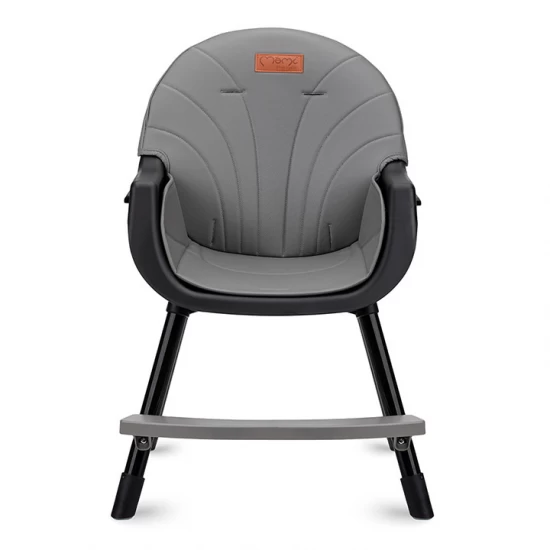 Scaun de masa copii Momi Reki, Piele ecologica, Black Scaun de masa copii Momi Reki, Piele ecologica, Black