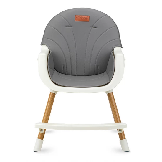 Scaun de masa copii Momi Reki, Piele ecologica, Dark Grey Scaun de masa copii Momi Reki, Piele ecologica, Dark Grey
