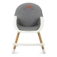 Scaun de masa copii Momi Reki, Piele ecologica, Dark Grey Scaun de masa copii Momi Reki, Piele ecologica, Dark Grey