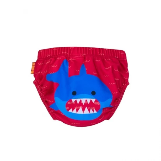 Set 2 chilotei de baie impermeabili, Zoocchini, protectie UPF50+, marime M, 12-24 Luni – Shark