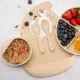 Set Diversificare, AppeKids, 100% Silicon, Classic - Bubble Beige Set Diversificare, AppeKids, 100% Silicon, Classic - Bubble Beige