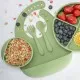 Set Diversificare, AppeKids, 100% Silicon, Classic - Raw Green Set Diversificare, AppeKids, 100% Silicon, Classic - Raw Green