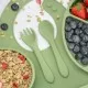 Set Diversificare, AppeKids, 100% Silicon, Classic - Raw Green Set Diversificare, AppeKids, 100% Silicon, Classic - Raw Green