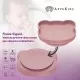 Set Diversificare, AppeKids, 100% Silicon, Panda - Old Rose Set Diversificare, AppeKids, 100% Silicon, Panda - Old Rose