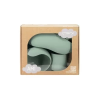 Set pentru diversificare din silicon, Momi Ami - Green