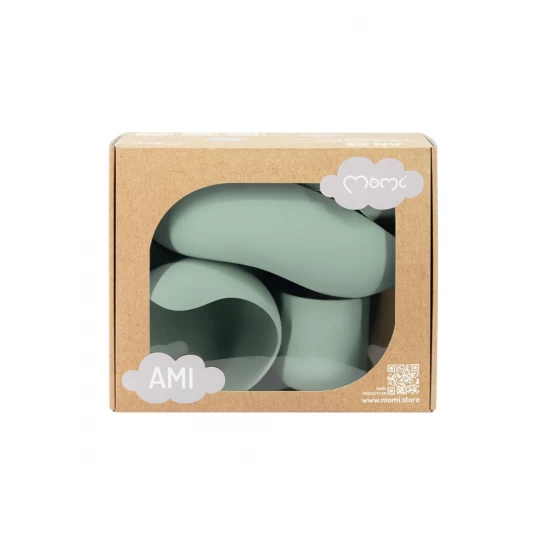 Set pentru diversificare din silicon, Momi Ami - Green
