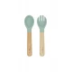 Set pentru diversificare din silicon, Momi Ami - Green