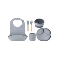 Set pentru diversificare din silicon, Momi Ami - Grey