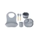 Set pentru diversificare din silicon, Momi Ami - Grey Set pentru diversificare din silicon, Momi Ami - Grey