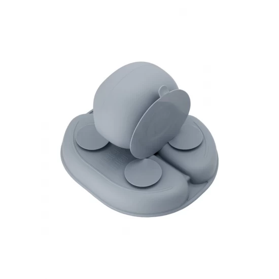 Set pentru diversificare din silicon, Momi Ami - Grey Set pentru diversificare din silicon, Momi Ami - Grey
