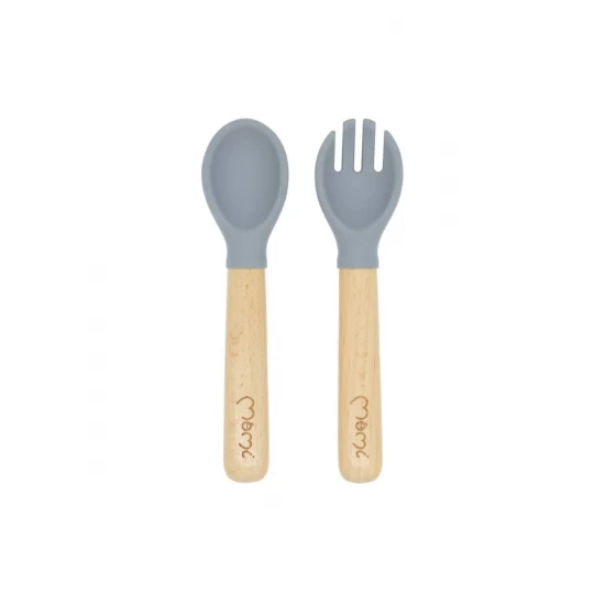 Set pentru diversificare din silicon, Momi Ami - Grey Set pentru diversificare din silicon, Momi Ami - Grey