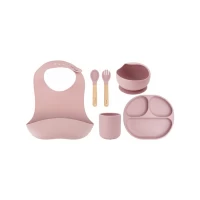 Set pentru diversificare din silicon, Momi Ami - Pink