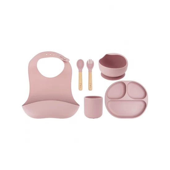 Set pentru diversificare din silicon, Momi Ami - Pink