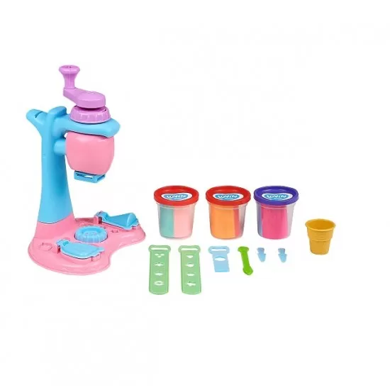 Set plastilina, accesorii si jucarie pentru modelaj Lovin Ice Cream Cafe Set plastilina, accesorii si jucarie pentru modelaj Lovin Ice Cream Cafe