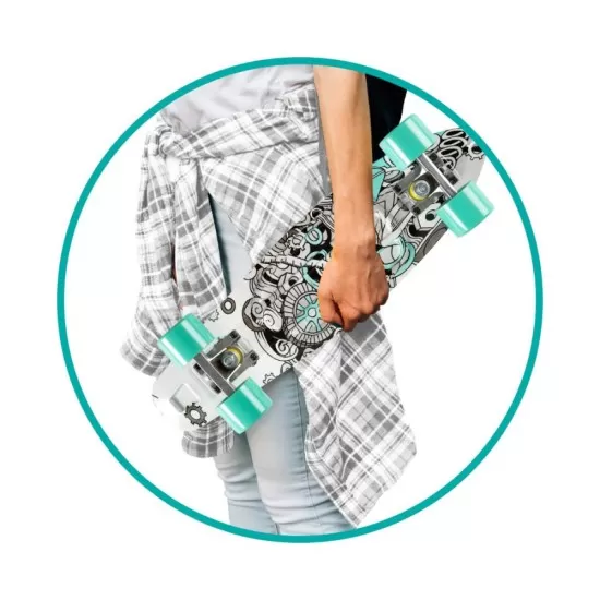 Skateboard copii Qkids Galaxy Industrial Skateboard copii Qkids Galaxy Industrial