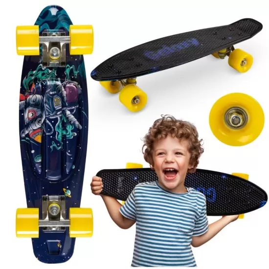 Skateboard copii Qkids Galaxy Spaceman Skateboard copii Qkids Galaxy Spaceman