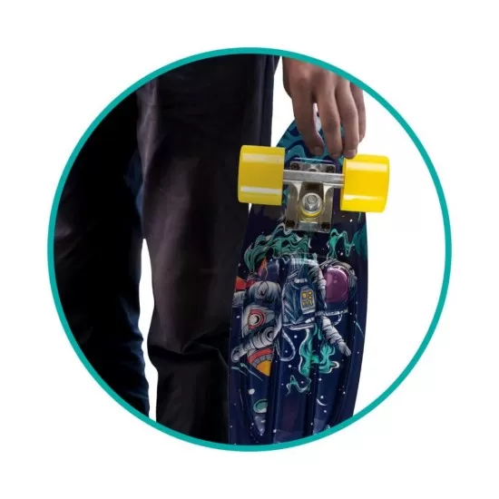 Skateboard copii Qkids Galaxy Spaceman Skateboard copii Qkids Galaxy Spaceman